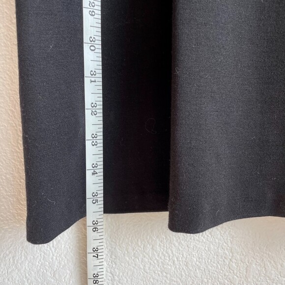 NWOT BCBGMaxAzria Women's Black A-Line Thick Strap Dress with Obi Ribbon Detail - Picture 8 of 10